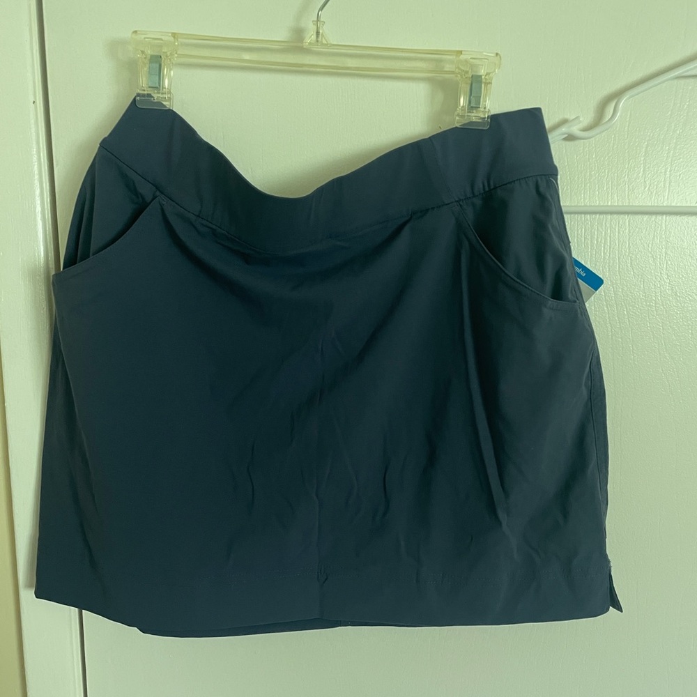 NWT Columbia Dark Blue Outdoor Skirt